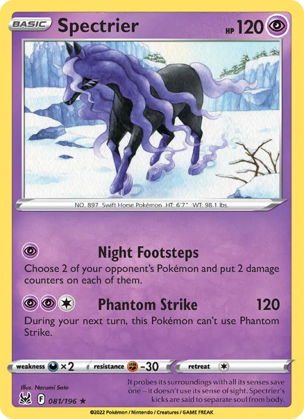 Spectrier — Lost Origin card #081