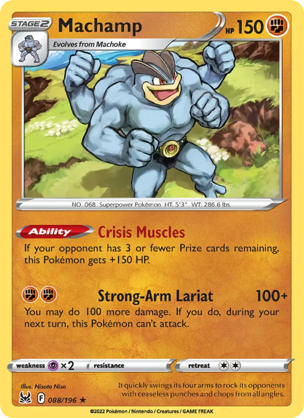 Machamp — Lost Origin card #088