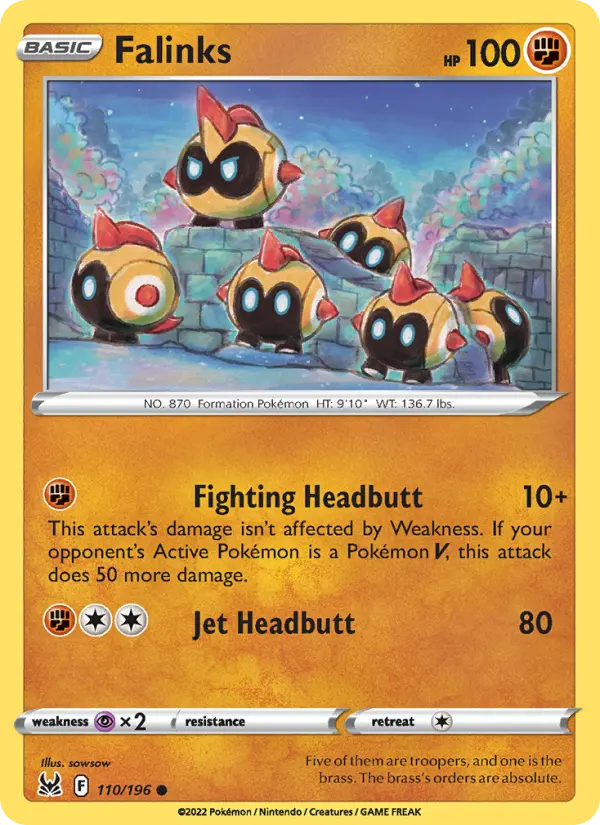 Falinks — Lost Origin card #110