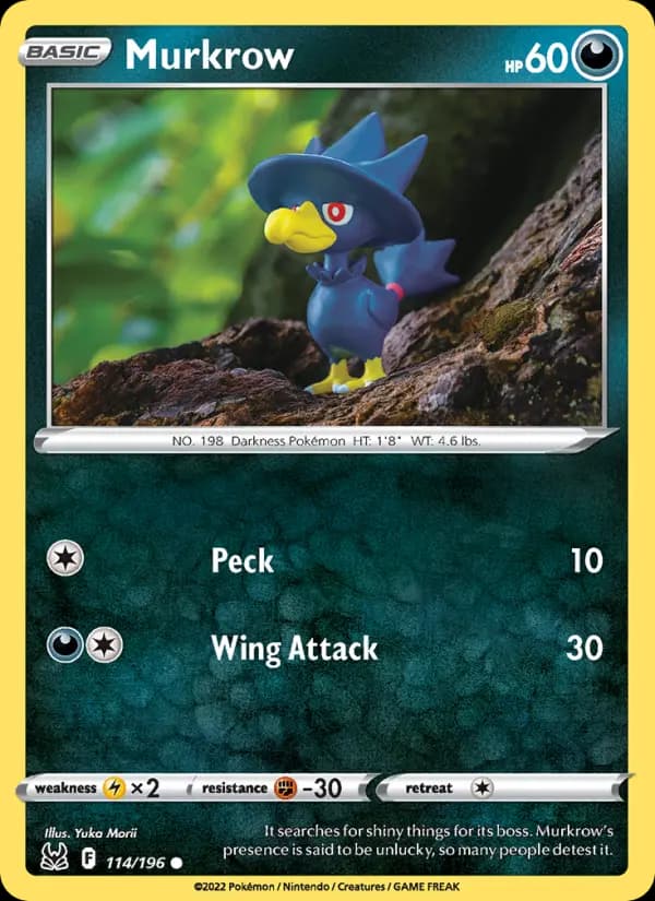 Murkrow — Lost Origin card #114