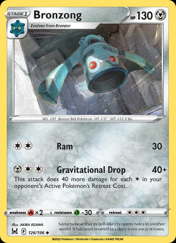 Bronzong — Lost Origin card #126
