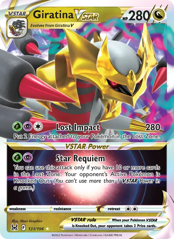 Giratina VSTAR — Lost Origin card #131