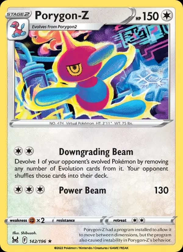 Porygon-Z — Lost Origin card #142