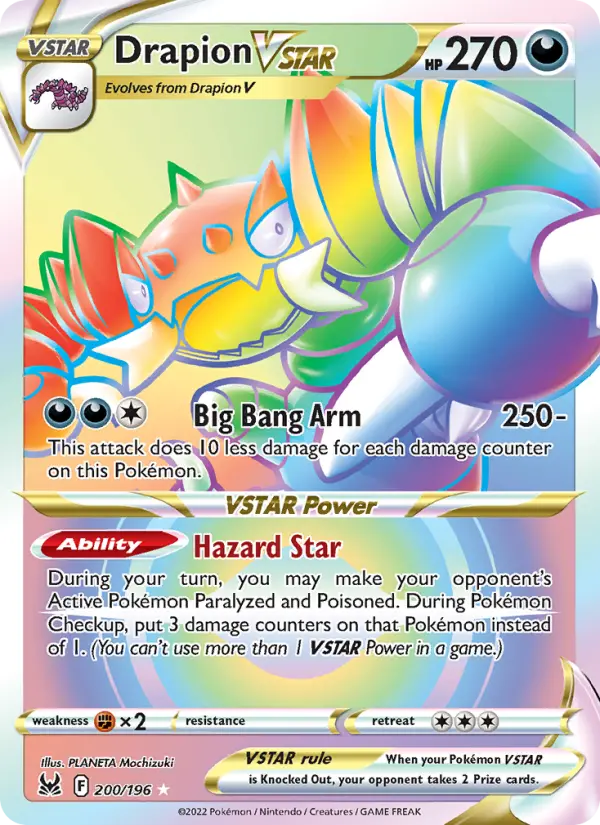 Drapion VSTAR — Lost Origin card #200