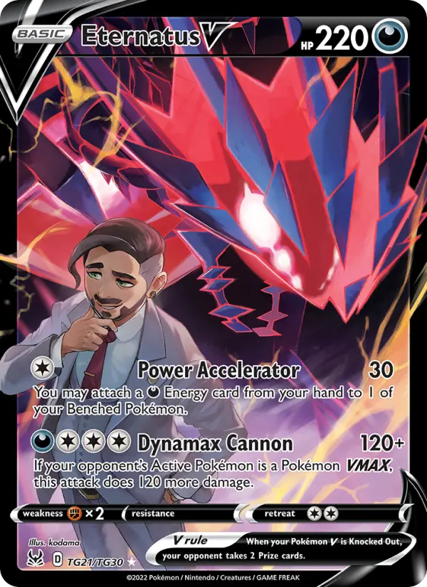 Eternatus V — Lost Origin card #TG21