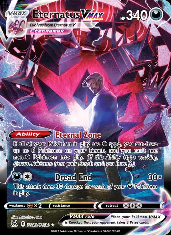 Eternatus VMAX — Lost Origin card #TG22