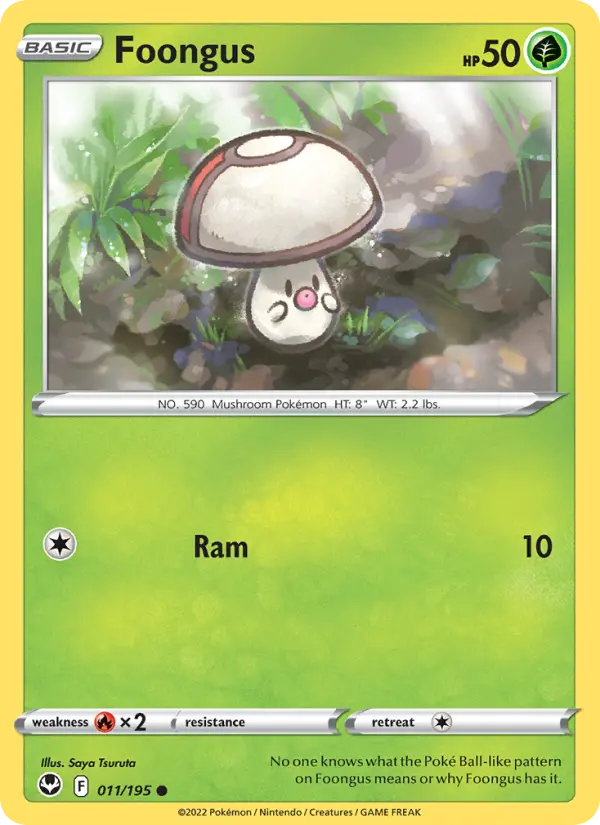 Foongus — Silver Tempest card #011