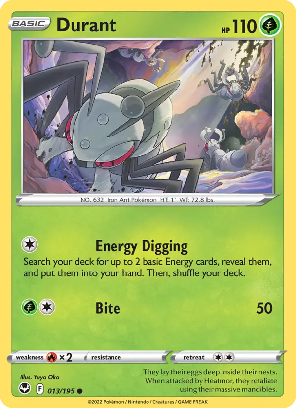 Durant — Silver Tempest card #013