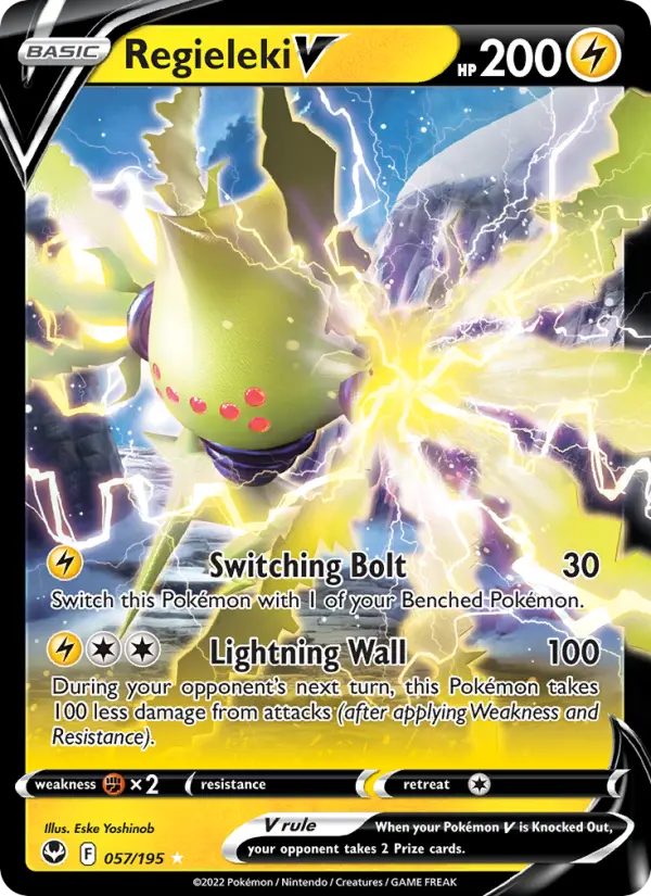 Regieleki V — Silver Tempest card #057