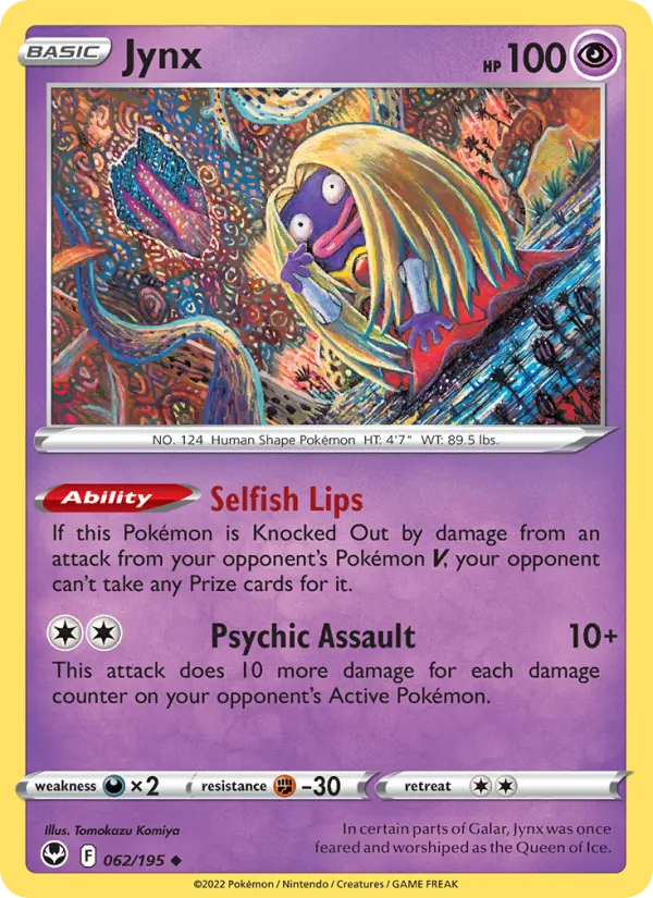 Jynx — Silver Tempest card #062