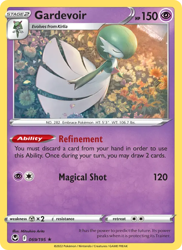 Gardevoir — Silver Tempest card #069