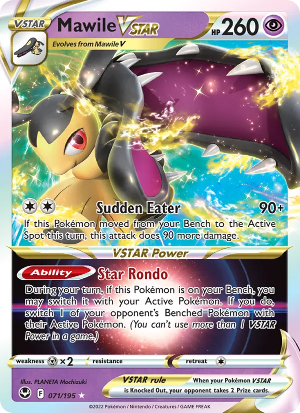 Mawile VSTAR — Silver Tempest card #071