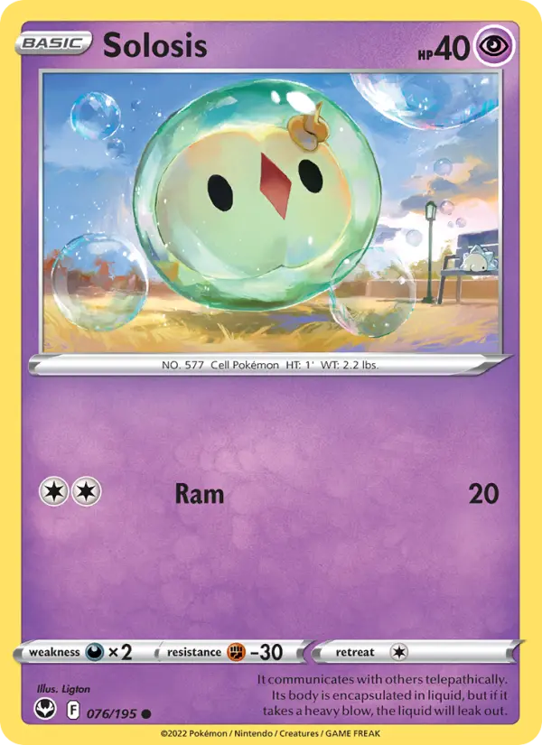 Solosis — Silver Tempest card #076