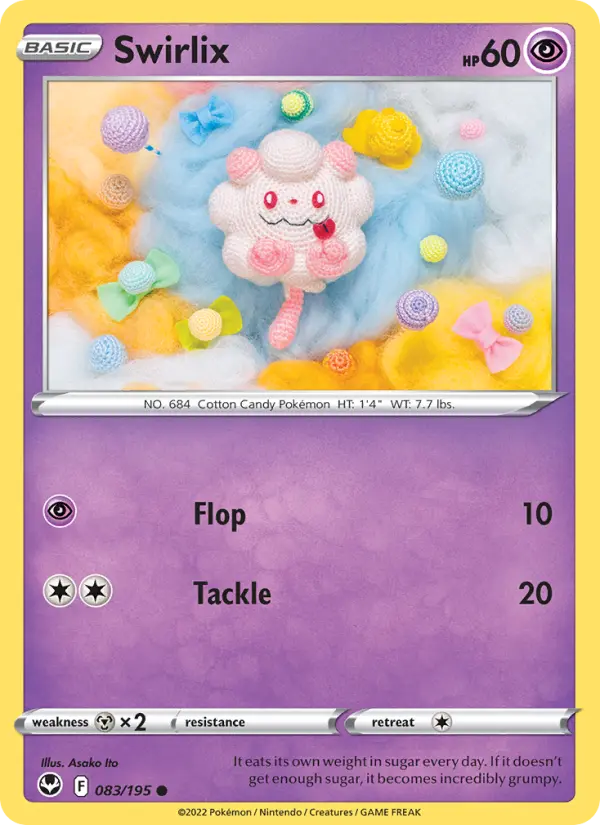 Swirlix — Silver Tempest card #083