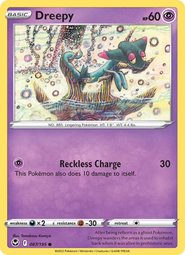 Dreepy — Silver Tempest card #087
