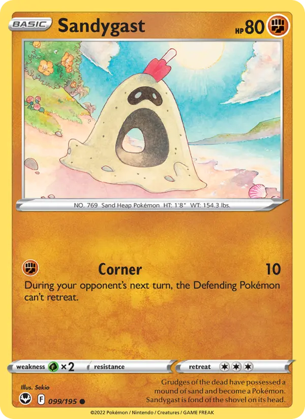 Sandygast — Silver Tempest card #099