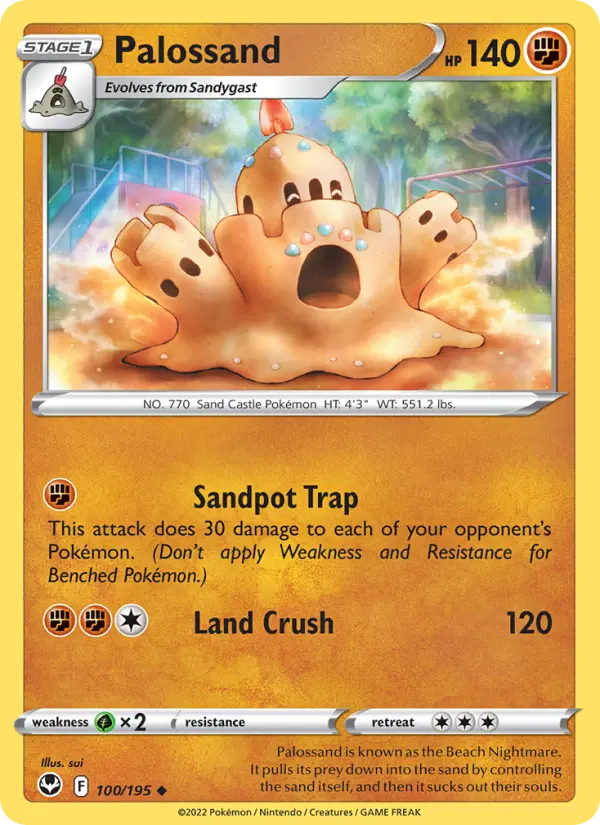 Palossand — Silver Tempest card #100