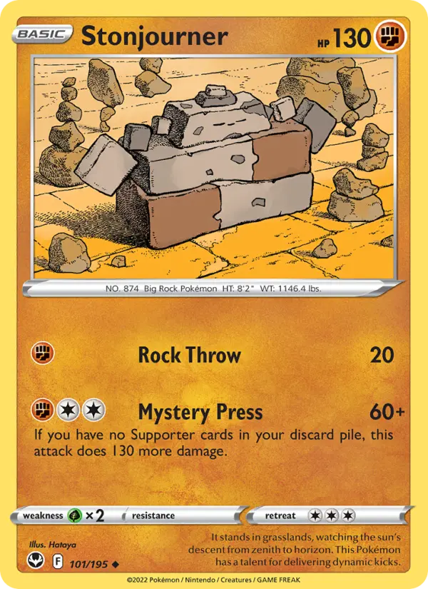 Stonjourner — Silver Tempest card #101
