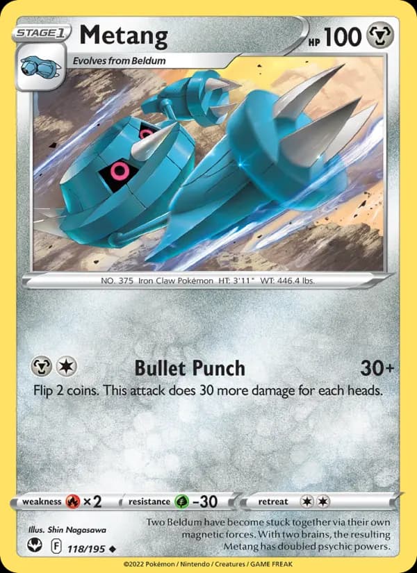 Metang — Silver Tempest card #118