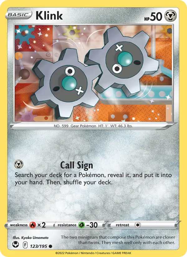 Klink — Silver Tempest card #123
