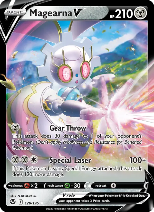 Magearna V — Silver Tempest card #128