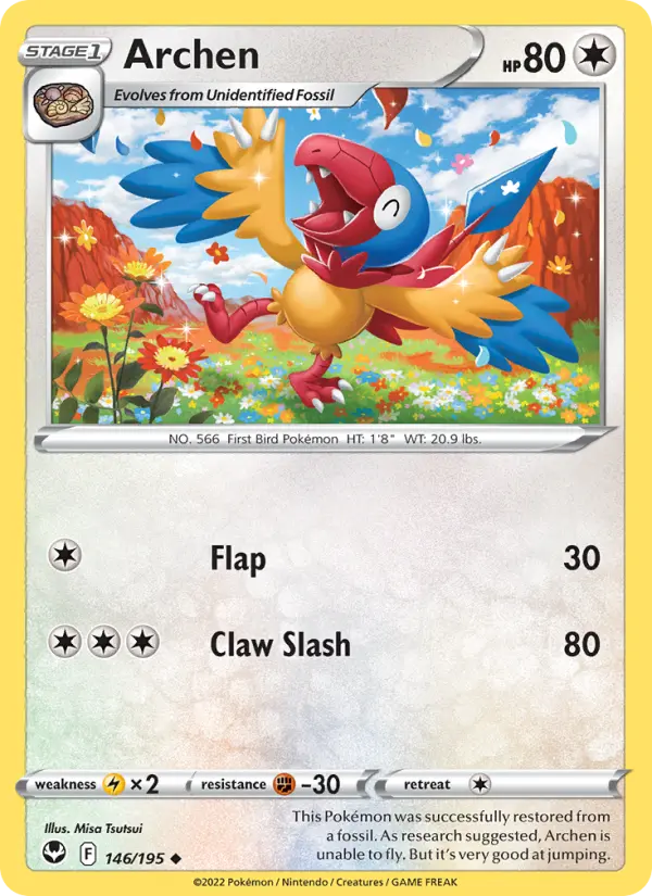 Archen — Silver Tempest card #146