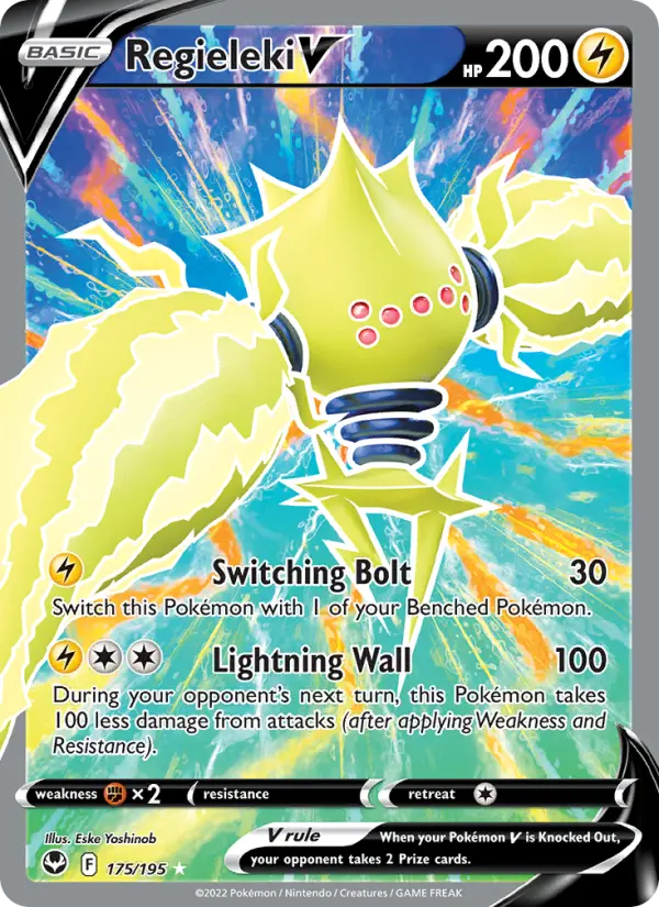 Regieleki V — Silver Tempest card #175