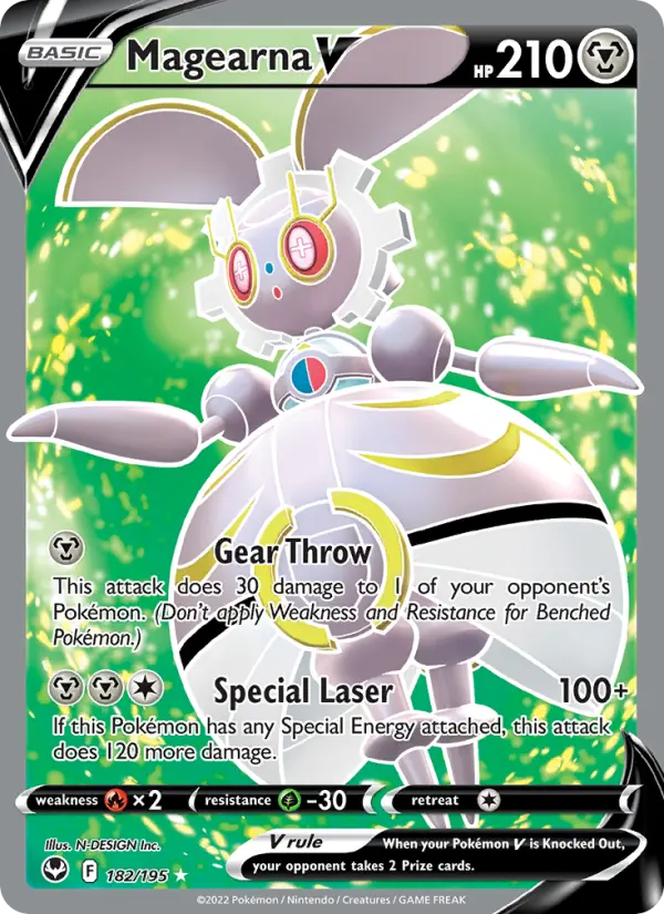 Magearna V — Silver Tempest card #182