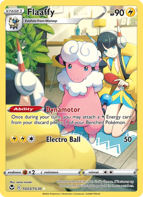 Flaaffy — Silver Tempest card #TG03
