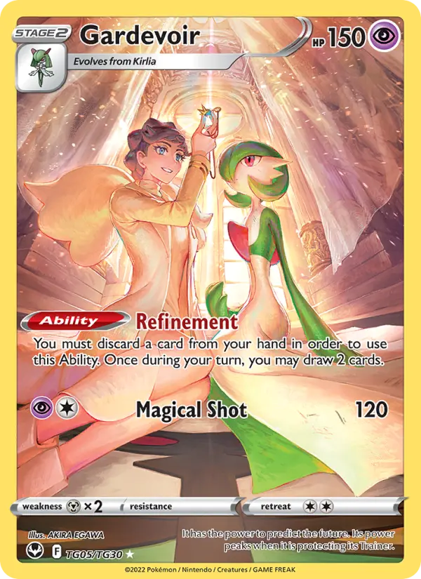 Gardevoir — Silver Tempest card #TG05