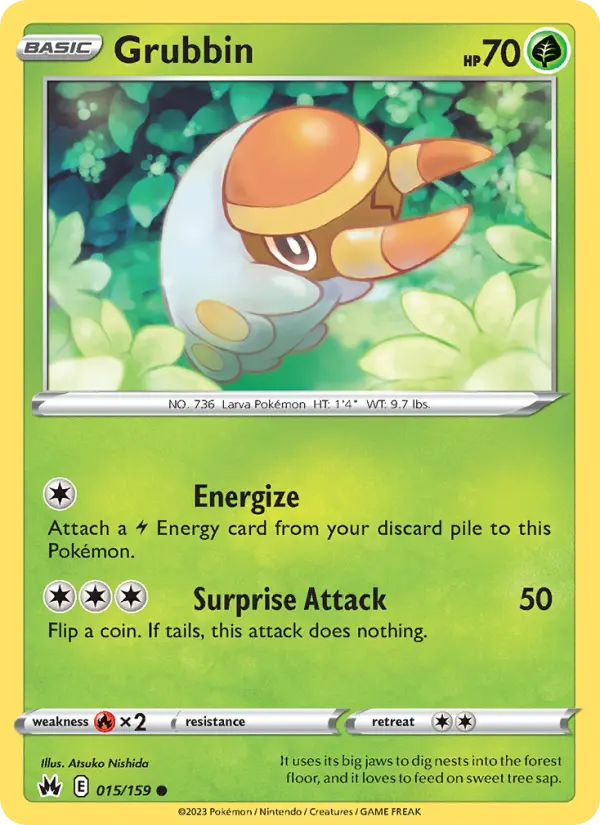 Grubbin — Crown Zenith card #015