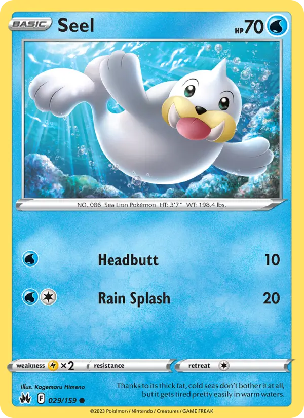 Seel — Crown Zenith card #029