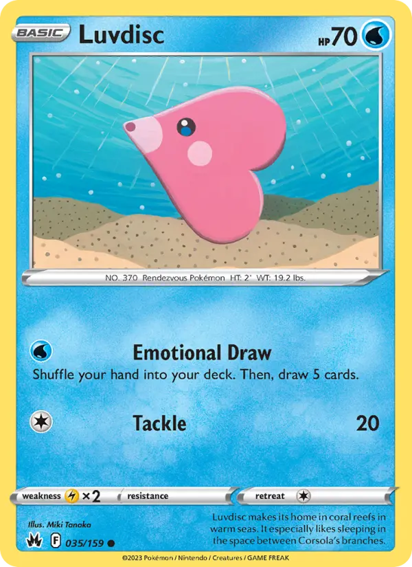 Luvdisc — Crown Zenith card #035