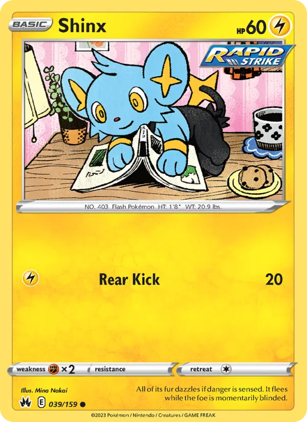 Shinx — Crown Zenith card #039