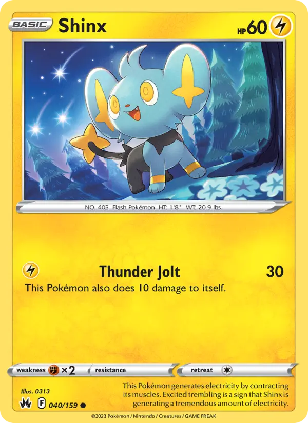 Shinx — Crown Zenith card #040