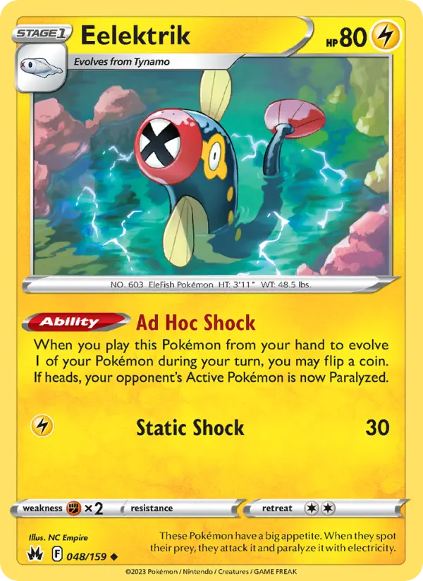 Eelektrik — Crown Zenith card #048
