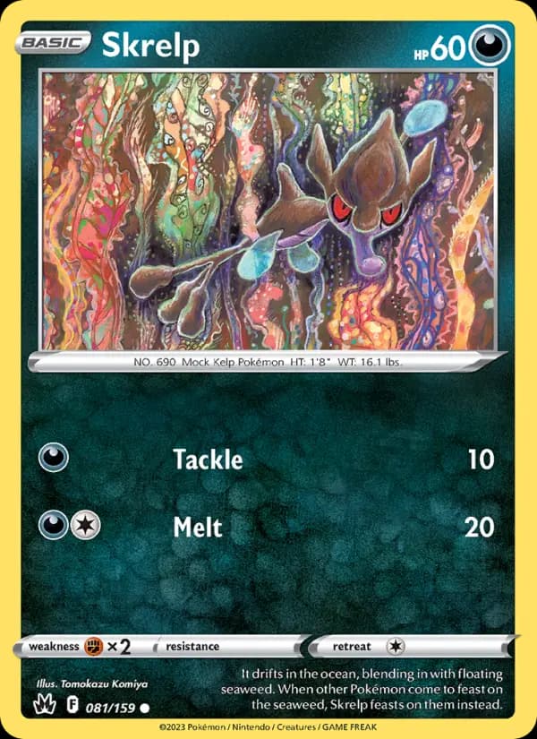 Skrelp — Crown Zenith card #081