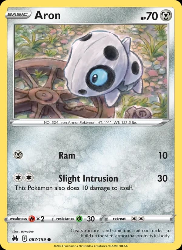 Aron — Crown Zenith card #087