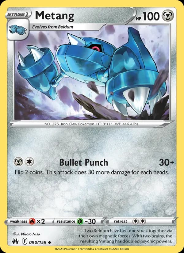 Metang — Crown Zenith card #090