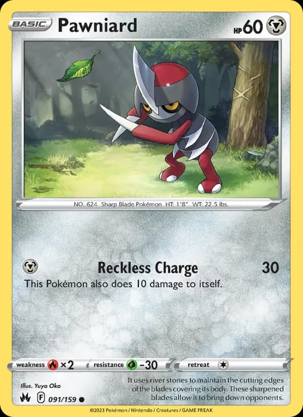 Pawniard — Crown Zenith card #091