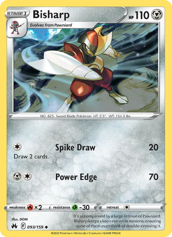Bisharp — Crown Zenith card #093