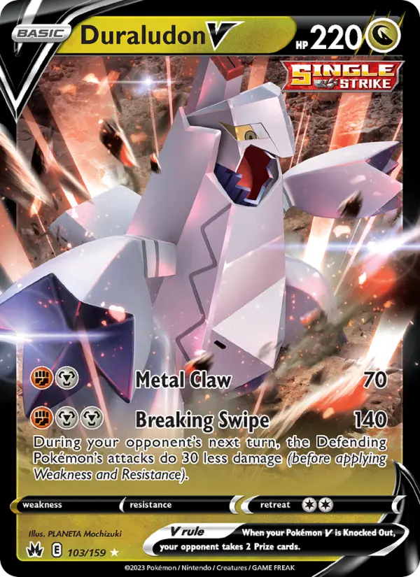Duraludon V — Crown Zenith card #103