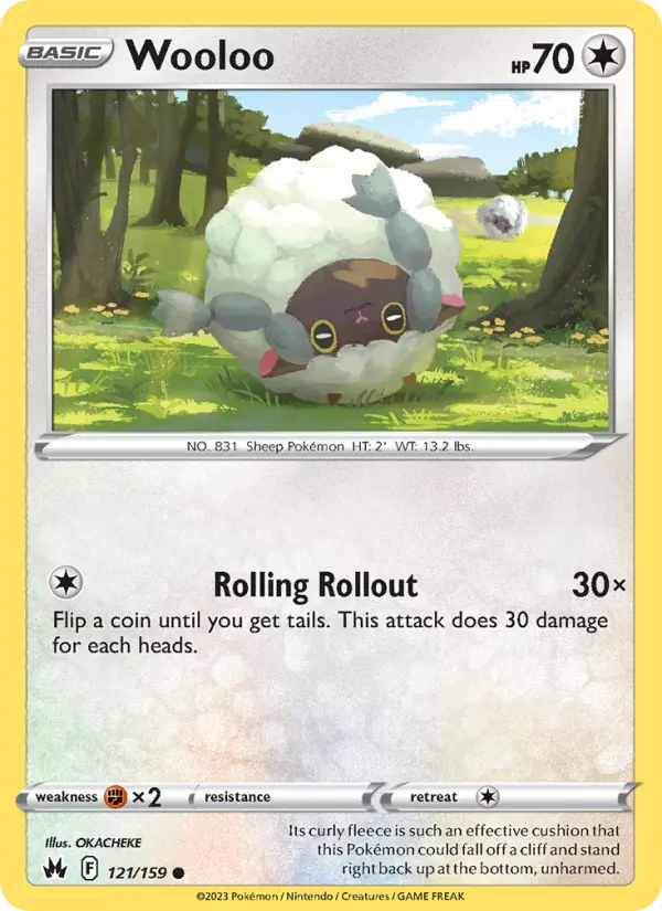 Wooloo — Crown Zenith card #121