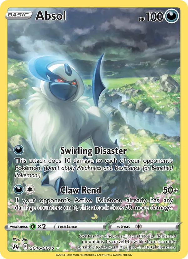 Absol — Crown Zenith card #GG16