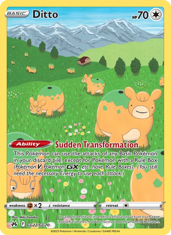 Ditto — Crown Zenith card #GG22