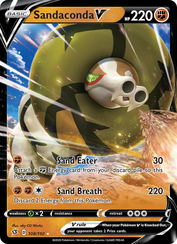 Sandaconda V — Rebel Clash card #108