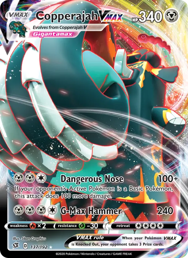 Copperajah VMAX — Rebel Clash card #137