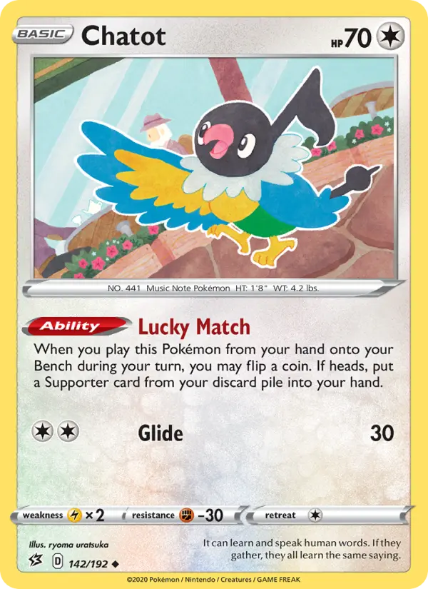 Chatot — Rebel Clash card #142