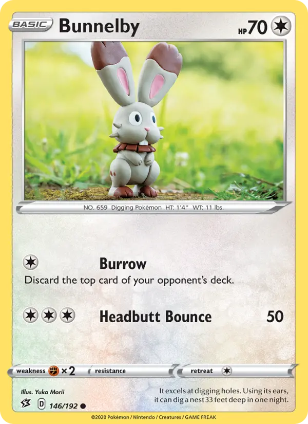 Bunnelby — Rebel Clash card #146
