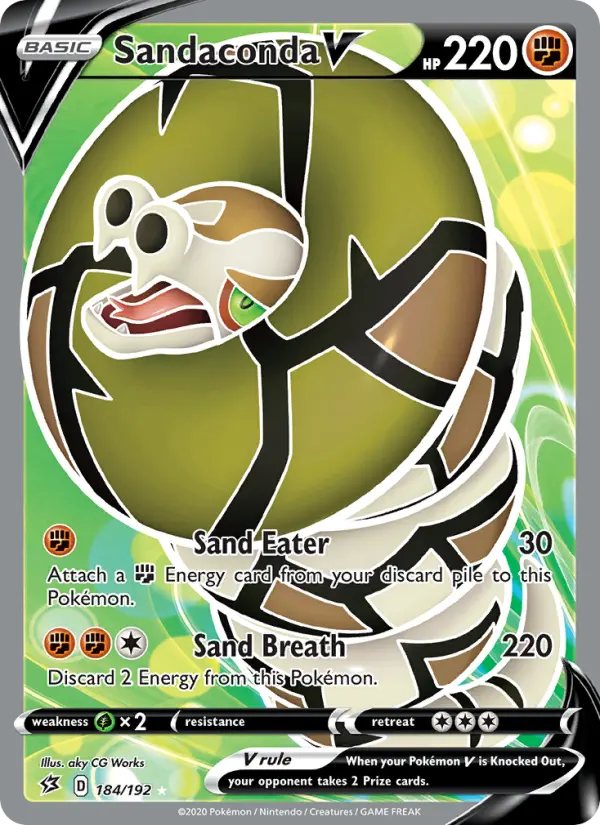 Sandaconda V — Rebel Clash card #184